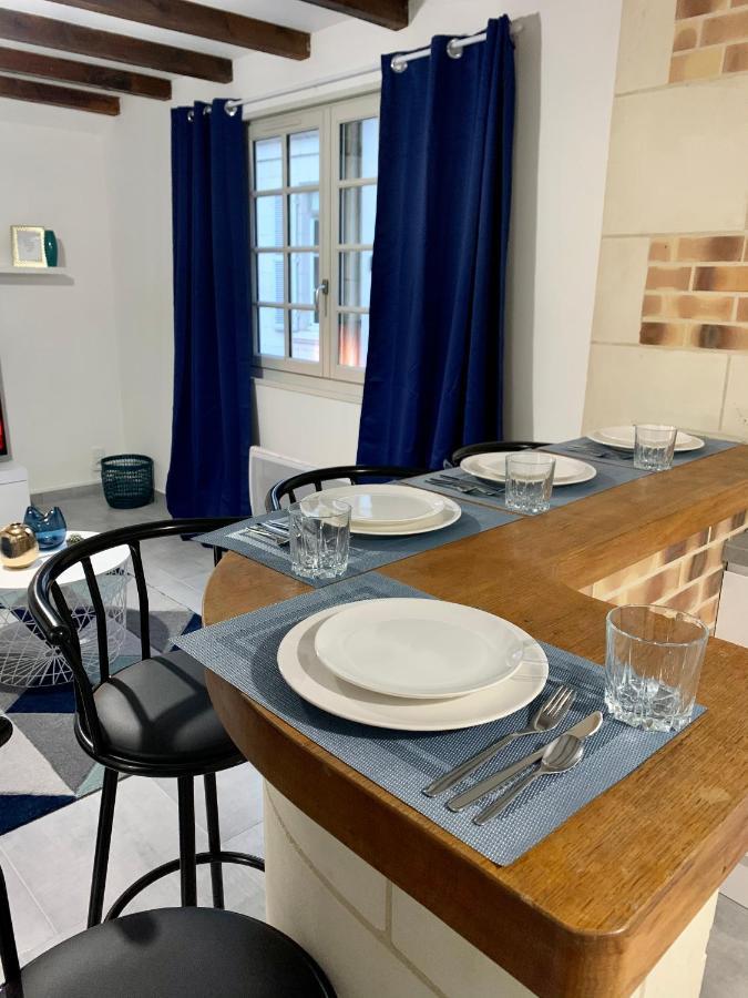Appartement Les Bleuets - Centre Ville De Saumur Bagian luar foto